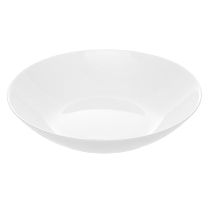 Conjunto 6 Pratos Fundos Zelie Luminarc Ø20cm Branco Vidro Opalino AM - Rojemac Profissional