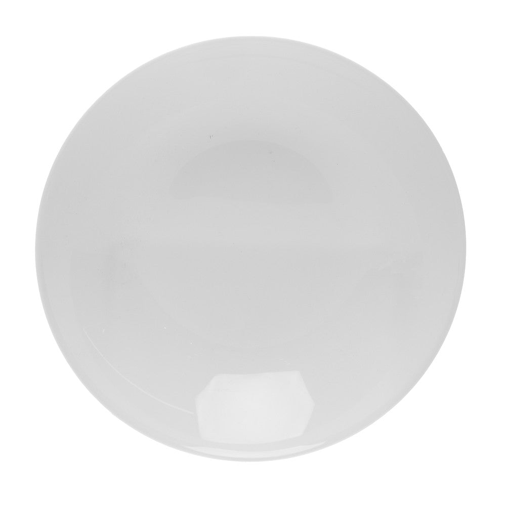 Conjunto 6 Pratos Fundos Zelie Luminarc Ø20cm Branco Vidro Opalino AM - Rojemac Profissional