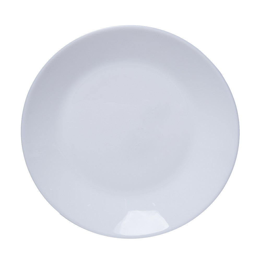 Prato Sobremesa Zelie Luminarc Ø18cm Branco Vidro Opalino - Rojemac Profissional