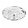 Petisqueira com 3 Divisórias de Cristal Renaissance 22cm x 3,5cm - Lyor