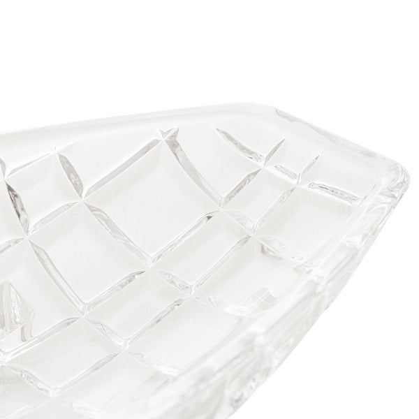 Centro de Mesa de Cristal Deli 26cm x 14cm x 5,5cm  - Lyor