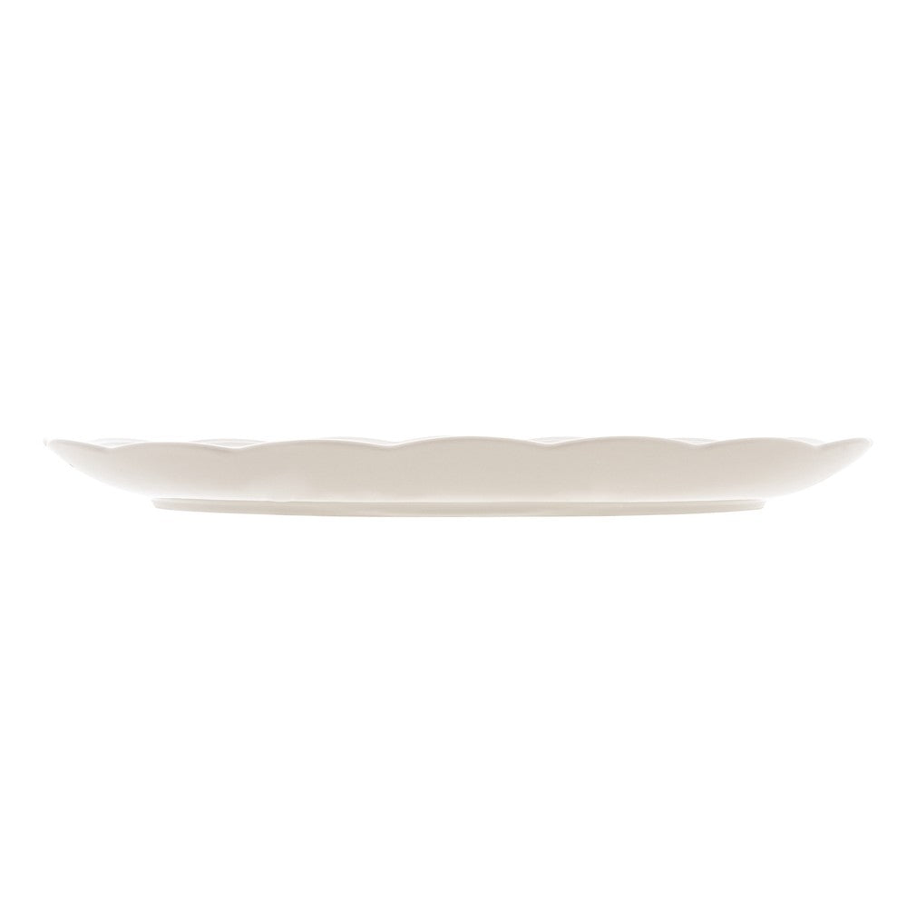 Travessa de Porcelana New Bone Butterfly Flower 36,5cm x 24cm x 3cm Lyor