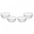 Conjunto 4 Bowls Pearl 14cm x 8cm Cristal - Wolff