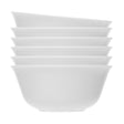 Conjunto 6 Bowls Everyday Luminarc 330ml Branco Vidro Opalino AM - Rojemac Profissional