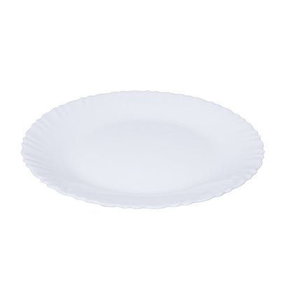 Conjunto 6 Pratos para Sobremesa Feston Luminarc Ø19cm Branco Vidro Opalino AM Rojemac Profissional