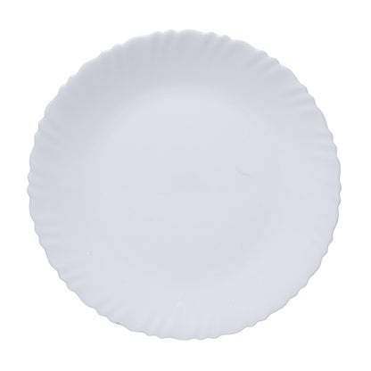 Conjunto 6 Pratos para Sobremesa Feston Luminarc Ø19cm Branco Vidro Opalino AM Rojemac Profissional
