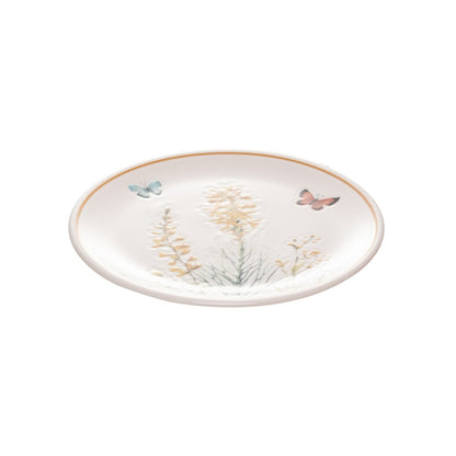 Jogo 6 Pratos para Sobremesa Herbelle 19cm Branco Cerâmica - Wolff
