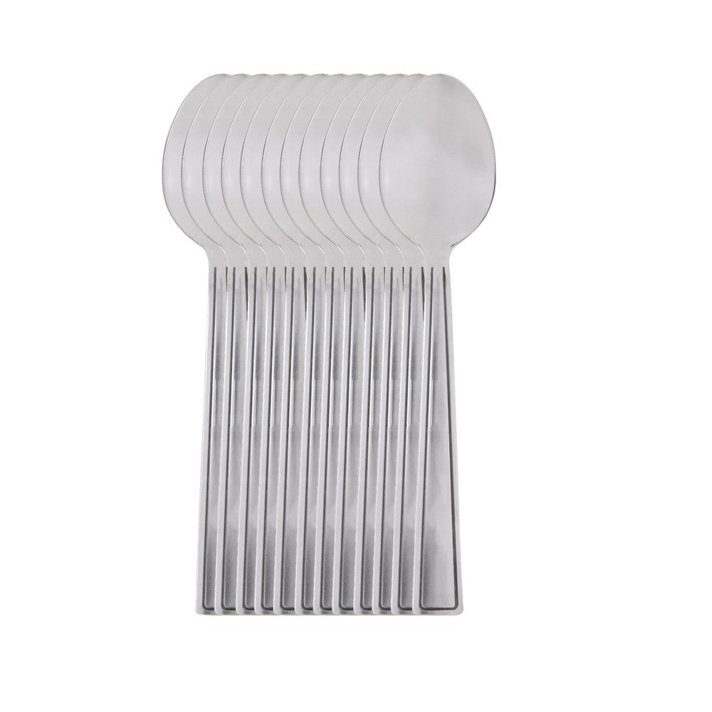 Jogo 12 Colheres de Café Logan 9cm Aço Inox - Rojemac Profissional