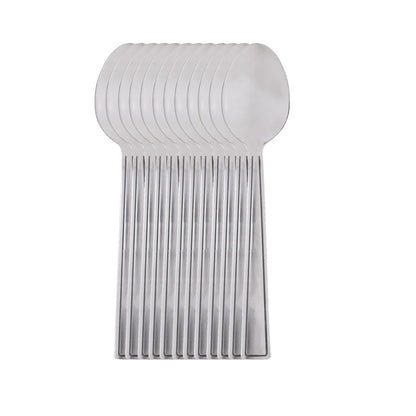 Jogo 12 Colheres de Café Logan 9cm Aço Inox - Rojemac Profissional