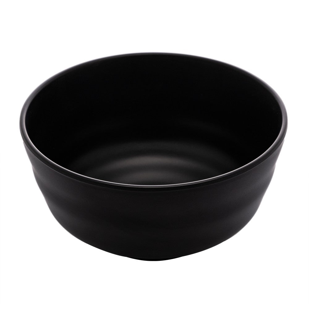 Jogo 12 Bowls 425ml Preto Melamina - Rojemac Profissional