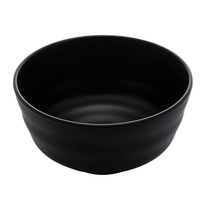 Jogo 12 Bowls 425ml Preto Melamina - Rojemac Profissional