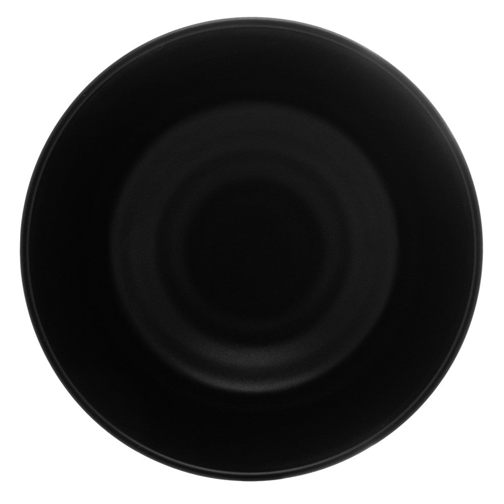 Jogo 12 Bowls 425ml Preto Melamina - Rojemac Profissional