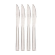 Jogo 4 Facas para Churrasco Logan 20,5cm Aço Inox - Rojemac Profissional