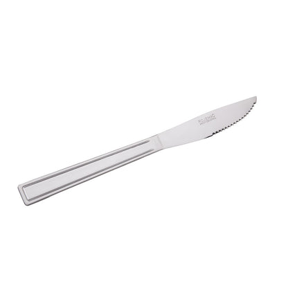 Jogo 4 Facas para Churrasco Logan 20,5cm Aço Inox - Rojemac Profissional