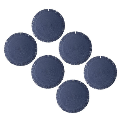 Jogo Americano 6 Peças Azul Escuro 38cm AM - Wolff
