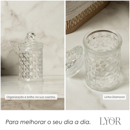 Pote Diamond Arena 135ml Vidro - Lyor