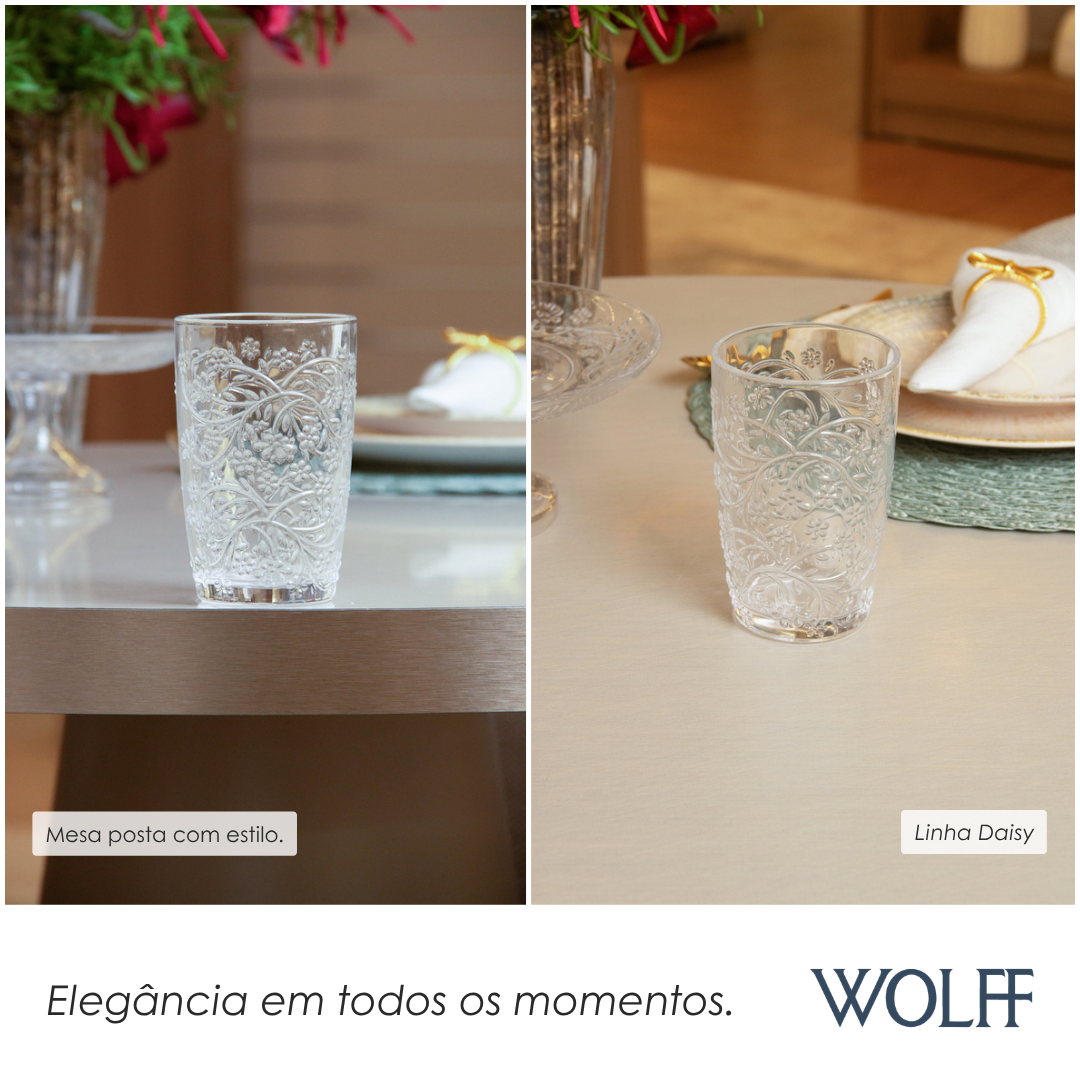 Copo Daisy Cristal - Wolff