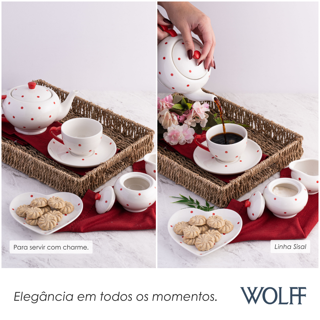 Bandeja de Sisal 34cm x 26cm x 4,5cm - Wolff