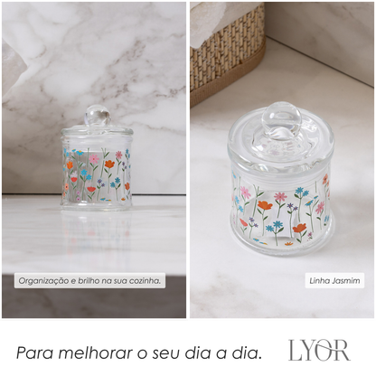 Pote Estação das Flores 75ml Vidro - Lyor