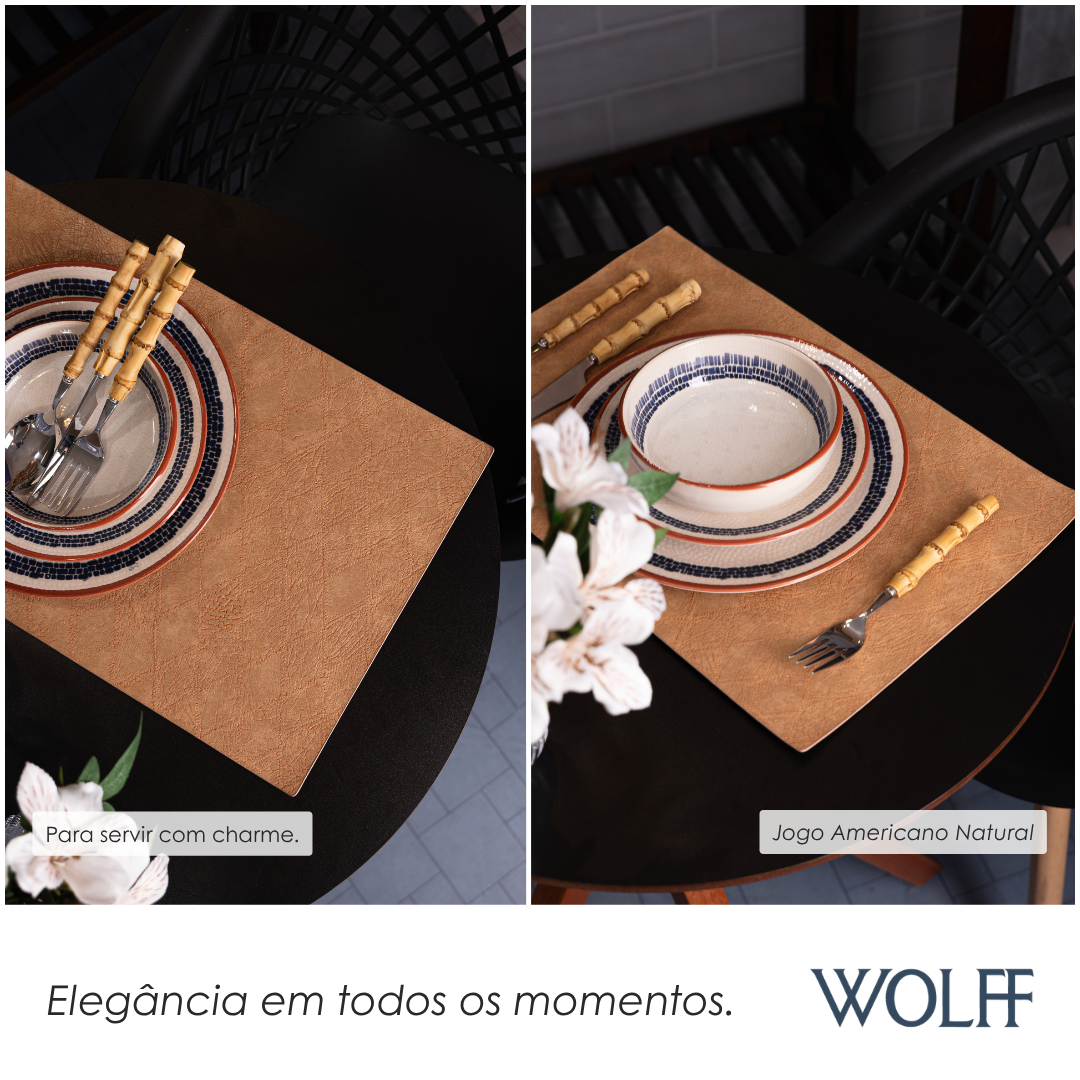 Jogo Americano Jaguar 30cm x 45cm PVC - Wolff