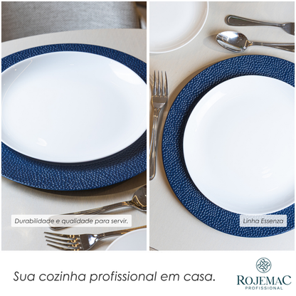 Prato Raso Essenza Branco Opalino - Rojemac Profissional