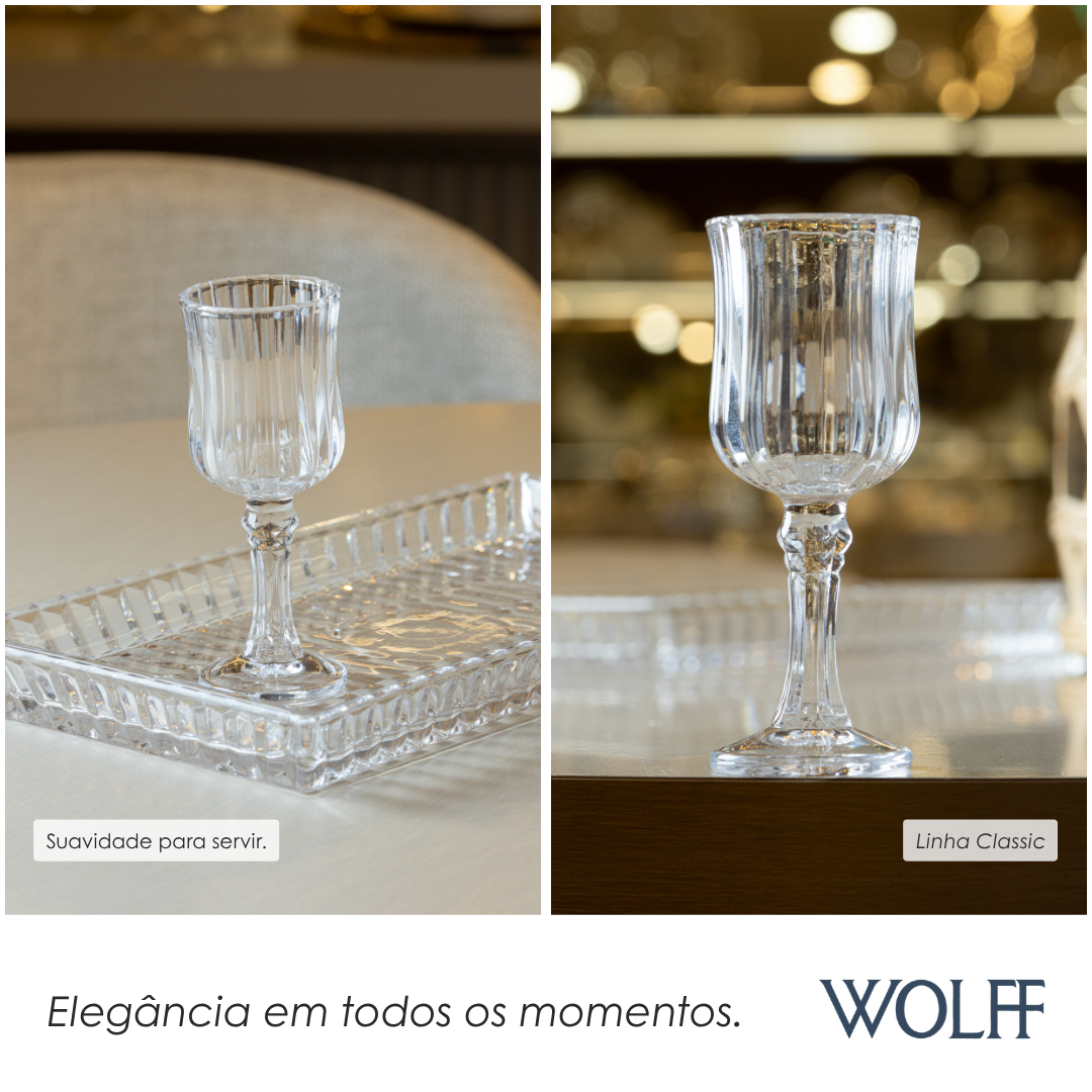 Taça de Licor Classic 50ml Vidro - Wolff
