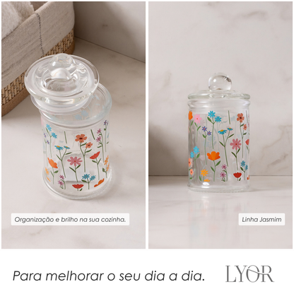 Pote Estação das Flores 135ml Vidro - Lyor