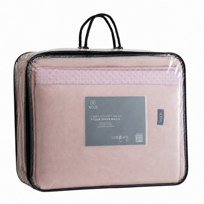 Cobertor Velvet Dream King Rosa Microfibra - Wolff
