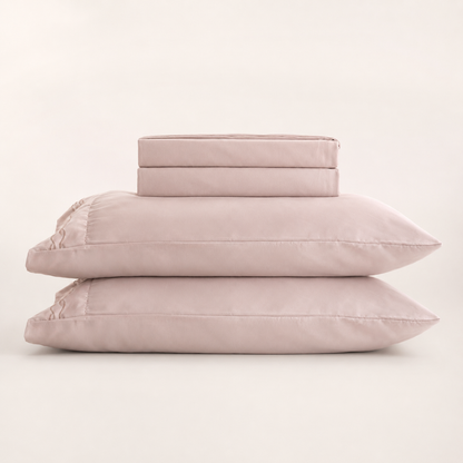 Jogo de Cama Bordado Casal Duquesa Rosa Microfibra - Lyor