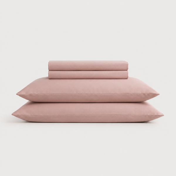 Jogo de Cama Saphira King Toque 300 Fios Rosa Microfibra - Lyor