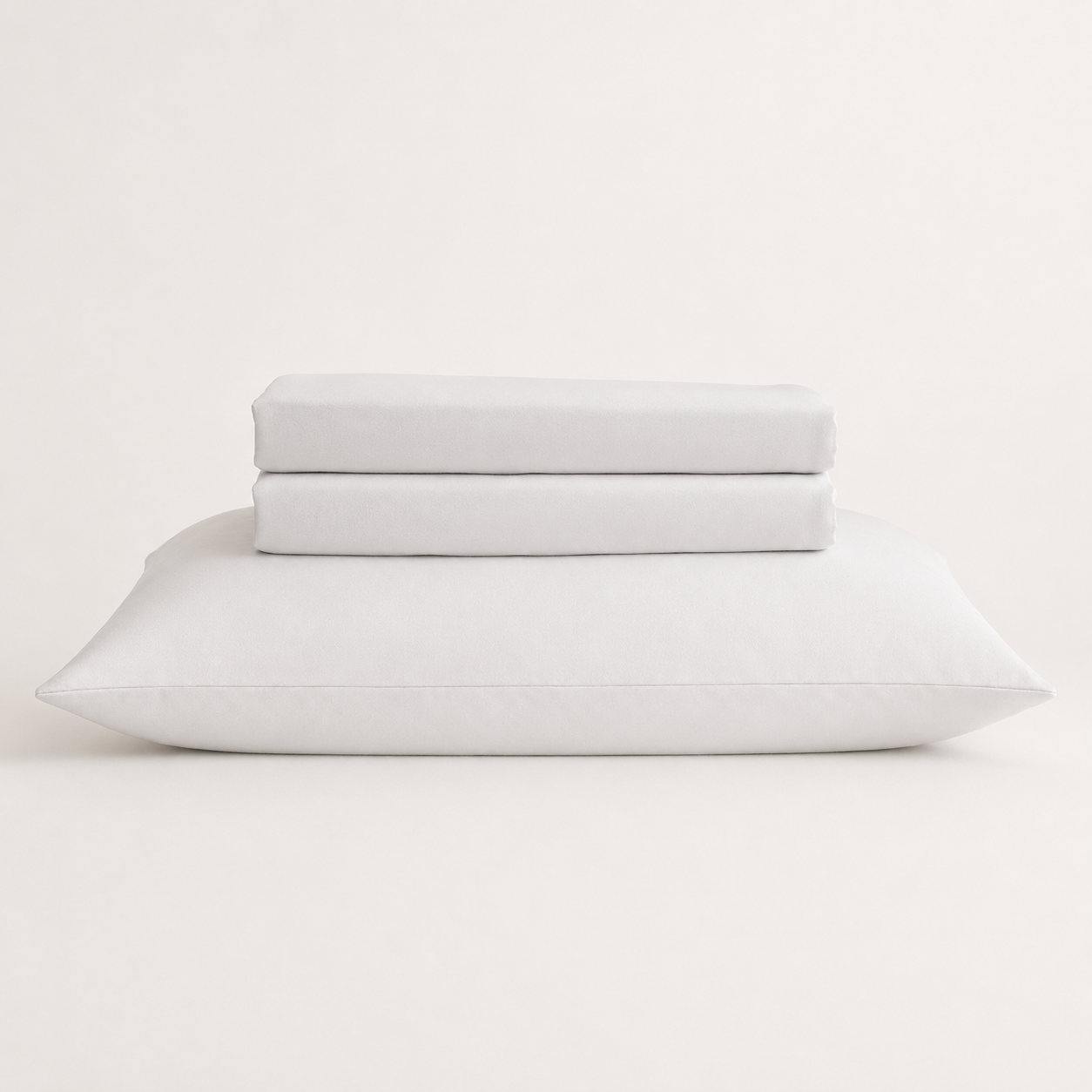 Jogo de Cama Saphira Solteiro Toque 300 Fios Branco Microfibra - Lyor