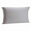 Fronha Saphira 50cm x 70cm Toque 300 Fios Cinza Microfibra - Lyor