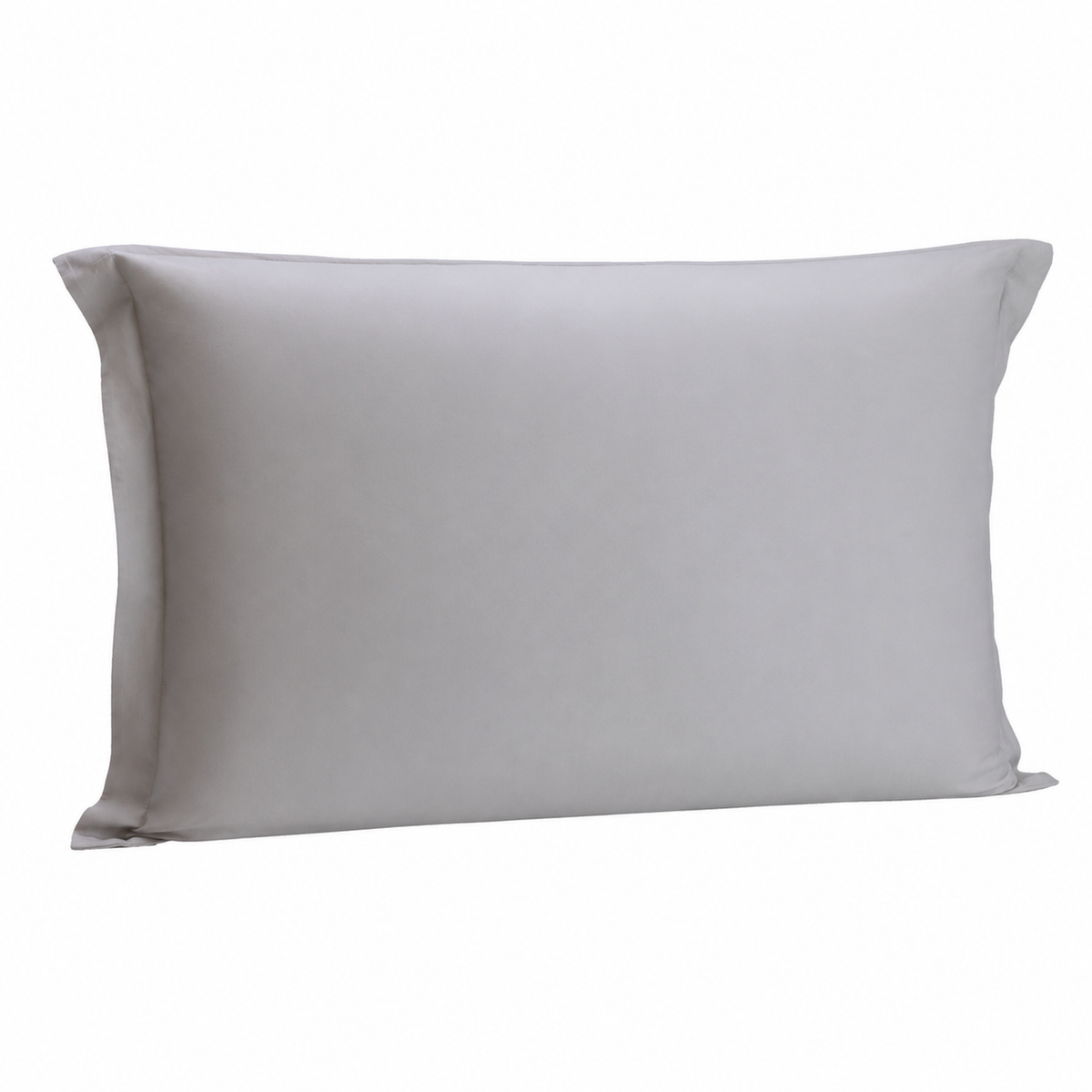 Fronha Saphira 50cm x 70cm Toque 300 Fios Cinza Microfibra - Lyor