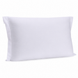 Fronha Saphira 50cm x 70cm Toque 300 Fios Branco Microfibra - Lyor
