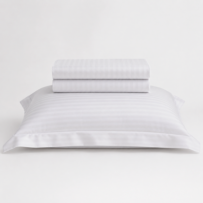 Jogo de Cama Solteiro Brisa Toque 200 Fios Branco Microfibra - Lyor