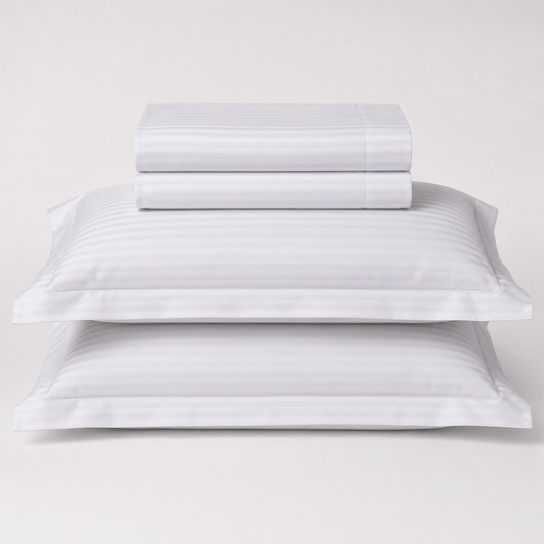 Jogo de Cama Casal Brisa Toque 200 Fios Branco Microfibra - Lyor