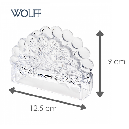 Porta Guardanapos de Cristal Angel 12,5cm - Wolff