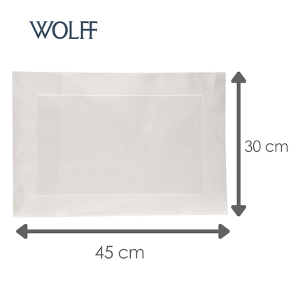 Lugar Americano de PVC Jully 45cm x 30cm - Wolff