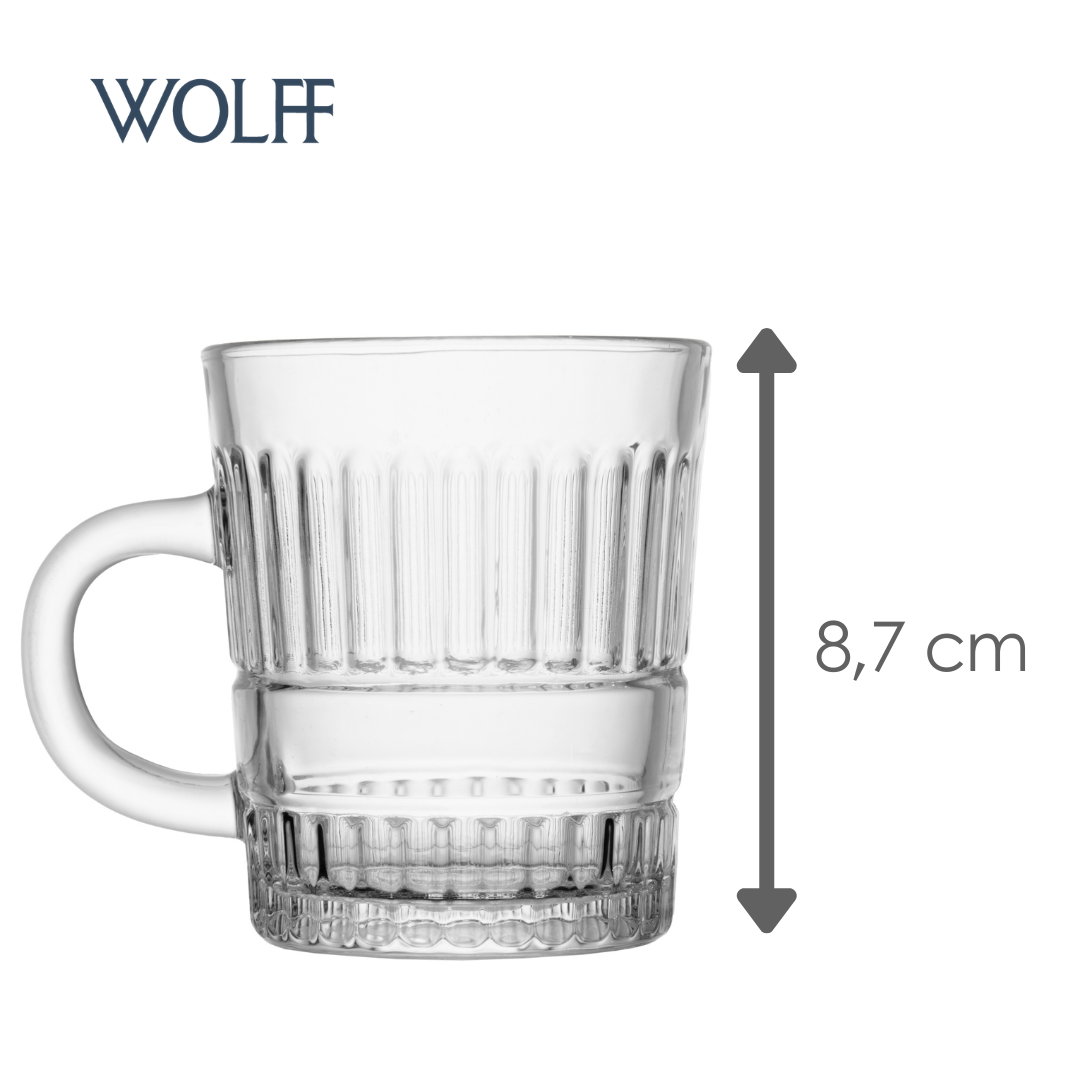 Caneca Frame 230ml Cristal - Wolff