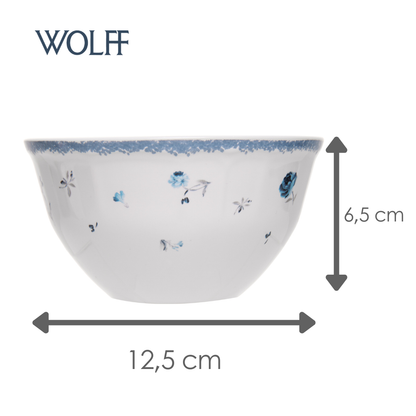Bowl Florescer 12,5cm Azul Cerâmica - Wolff