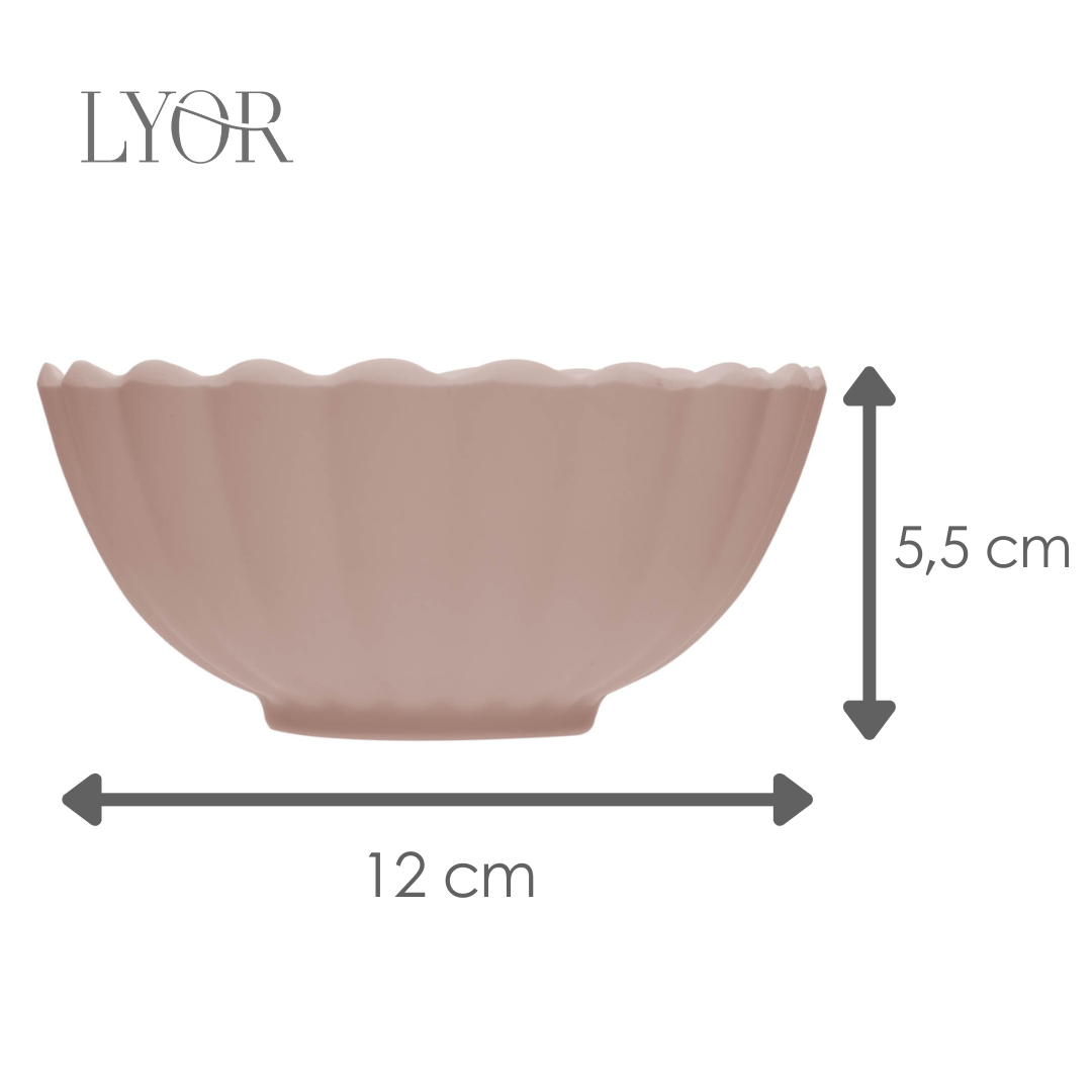 Bowl Gerbera 12cm Bege Melamina - Lyor