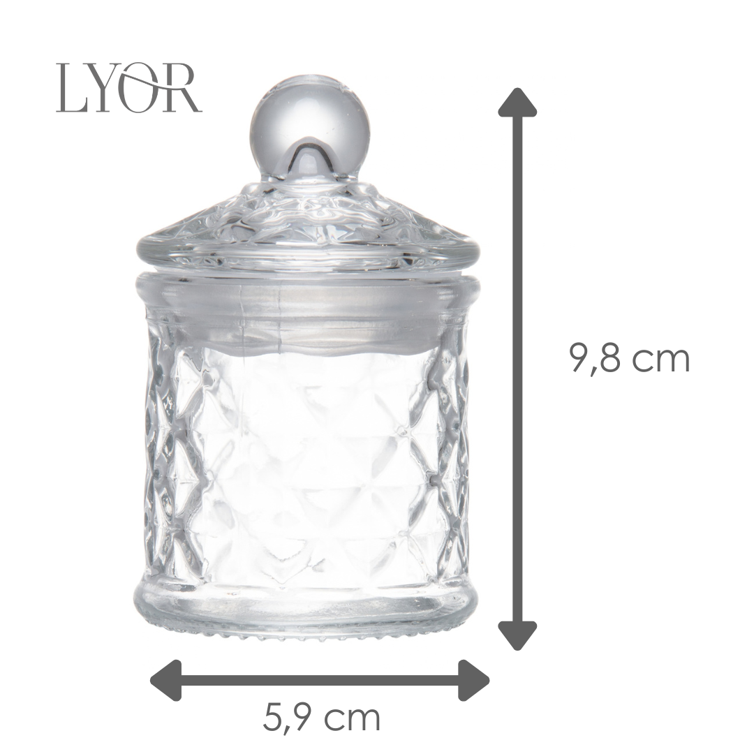 Pote Diamond Arena 75ml Vidro - Lyor