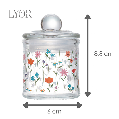 Pote Estação das Flores 75ml Vidro - Lyor