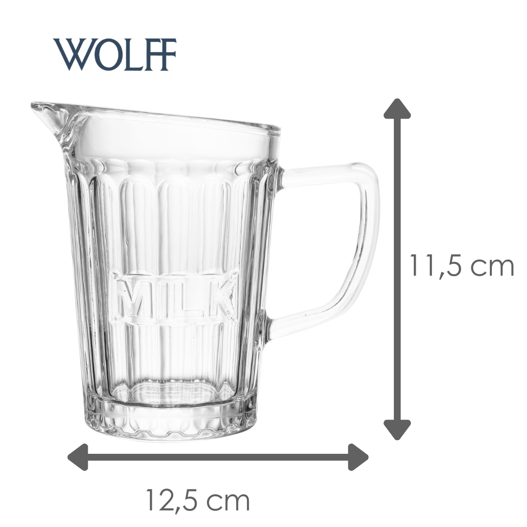 Leiteira Harmony 290ml Vidro - Wolff