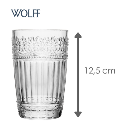 Conjunto 6 Copos Mauve 350ml Cristal Ecológico – Wolff