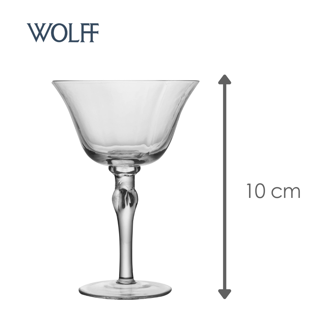 Conjunto 2 Taças Coupe Lily 300ml Vidro - Wolff