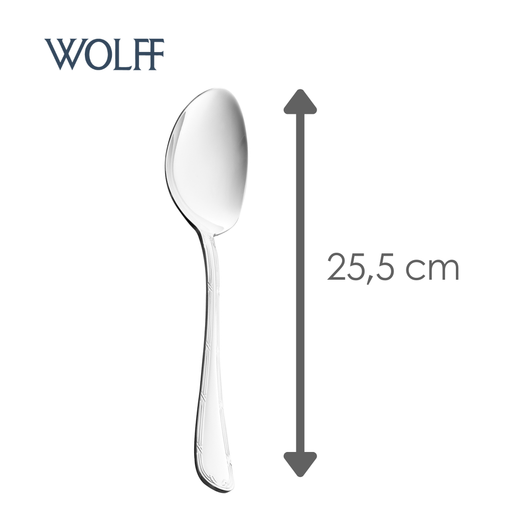 Colher para Servir de Aço Inox Croisé - Wolff
