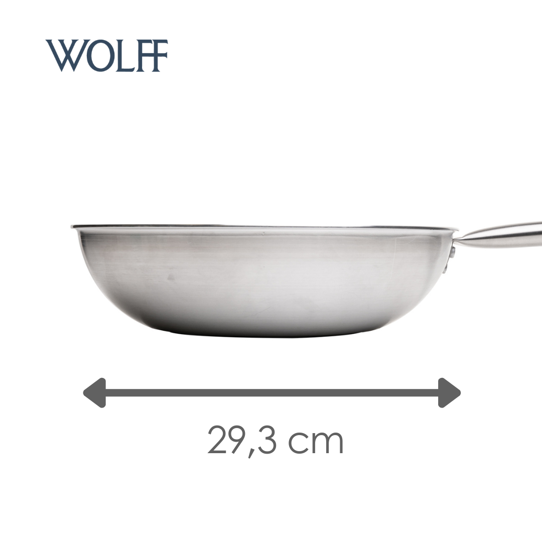 Frigideira Wok de Indução Prime Cook com Revestimento Antiaderente - Wolff
