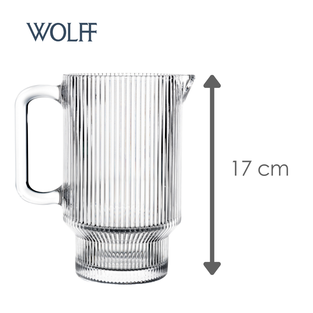 Jarra de Cristal Lines 900ml - Wolff