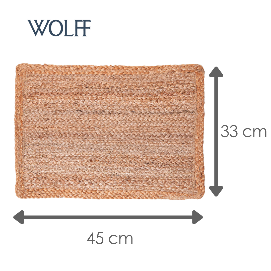 Lugar Americano 33cm x 45cm Juta - Wolff